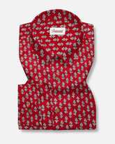 The Red Buti - Pure Cotton Shirt - Jaipuri Crown